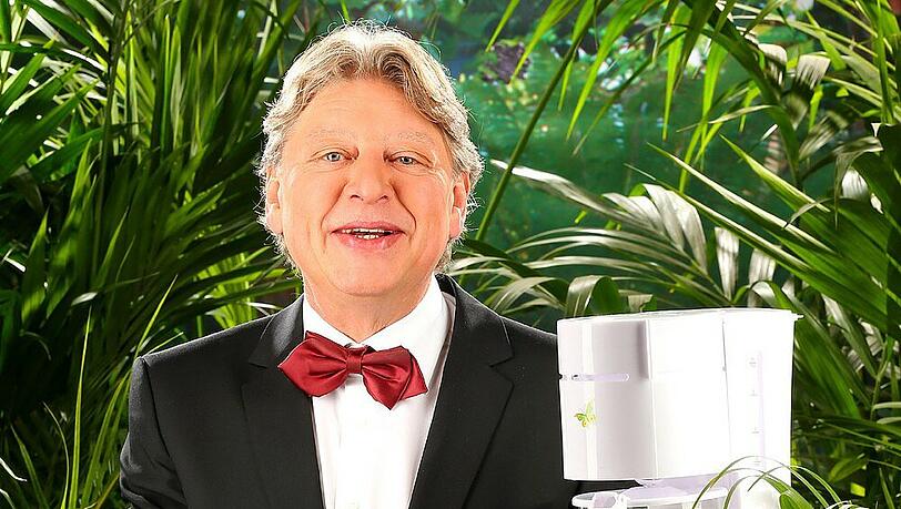 Typische Handbewegung: Walter Freiwald wurde vom Produktanpreiser zum Dschungel-Ekel Typische Handbewegung: Walter Freiwald wurde vom Produktanpreiser zum Dschungel-Ekel
