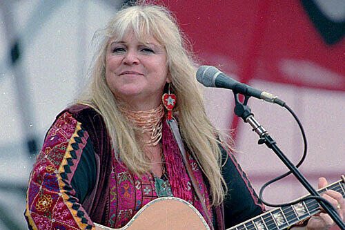 Melanie Safka, hier 1998 bei einem Festival in New York