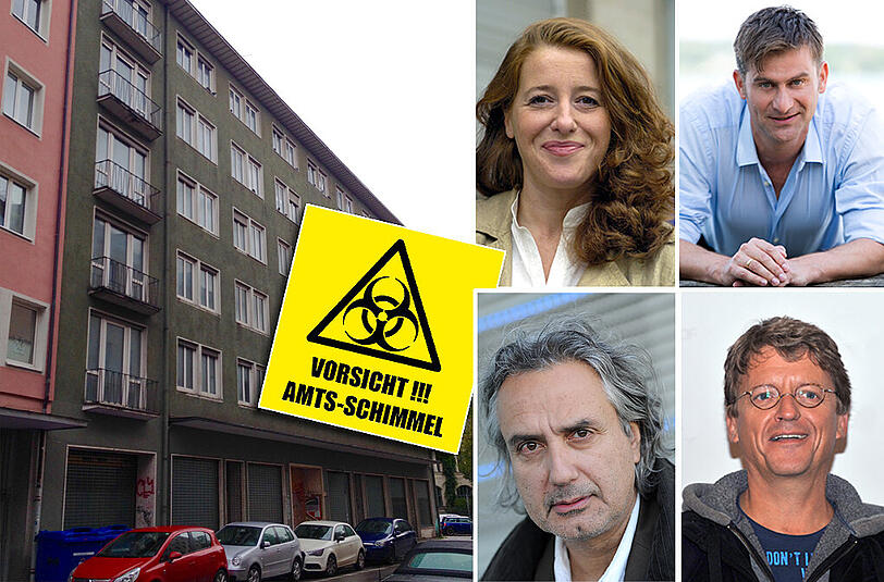 Dem Haus in der Pestalozzistraße 2 droht der Abriss. Promis setzten sich für den Erhalt der Immobilie ein.