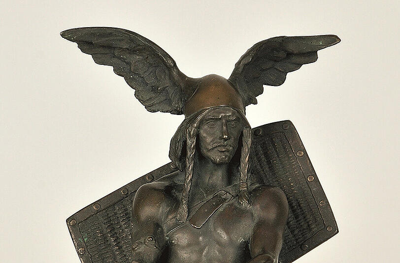 Wilhelminischer Held: &bdquo;Siegfried&ldquo; von Rudolf Maison.