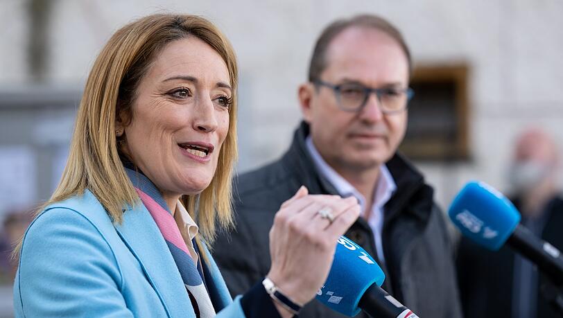 Hat einen 14-Punkte-Plan: Roberta Metsola. Hat einen 14-Punkte-Plan: Roberta Metsola.