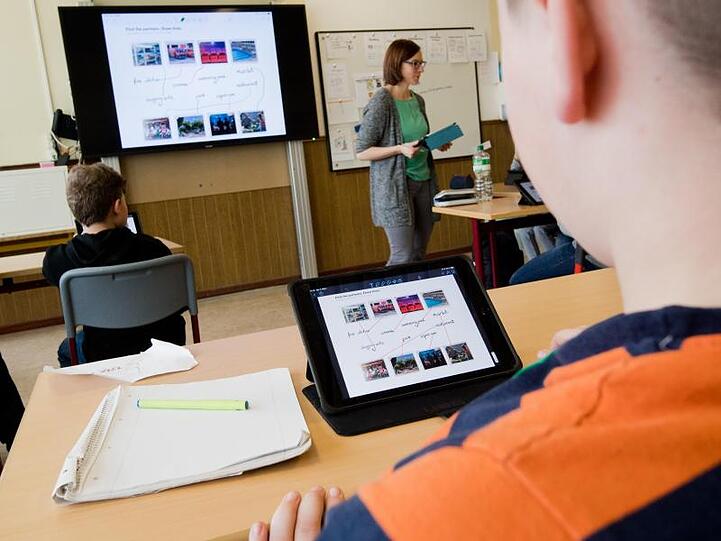 Fünf Milliarden Euro sollen vom Bund für die digitale Ausstattung der Schulen in Deutschland fließen.