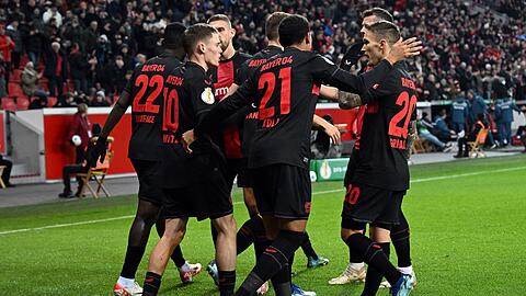 Leverkusen setzte sich gegen Paderborn durch.