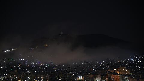 Israels Luftwaffe griff einmal mehr Militärstellungen in Syrien an.