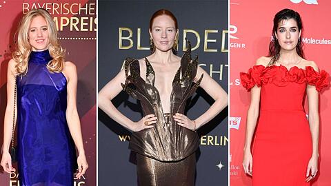 Larissa Marolt, Barbara Meier und Marie Nasemann (vl.n.r.) haben sich als Schauspielerinnen etabliert.