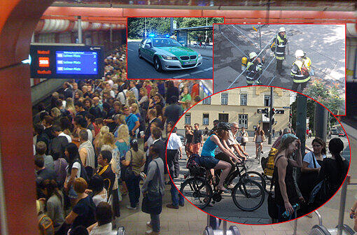 Ein Gasleck hat am Donnerstagmorgen für Chaos im Münchner Berufsverkehr gesorgt. Seit ca. 9:45 Uhr läuft der Verkehr wieder.