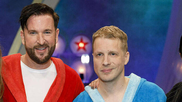 Ein Bild aus besseren Zeiten aus der Show "Pocher vs. Wendler".