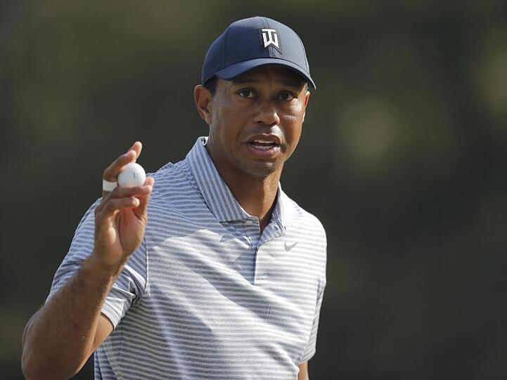 Hat den fünften Masters-Sieg in Augusta im Blick: Golf-Superstar Tiger Woods.
