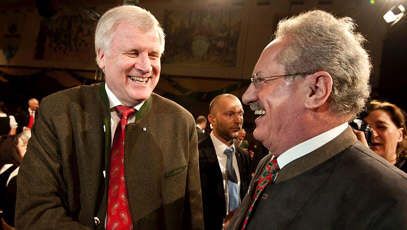 Ude und Seehofer auf dem Nockherberg. Ude und Seehofer auf dem Nockherberg.