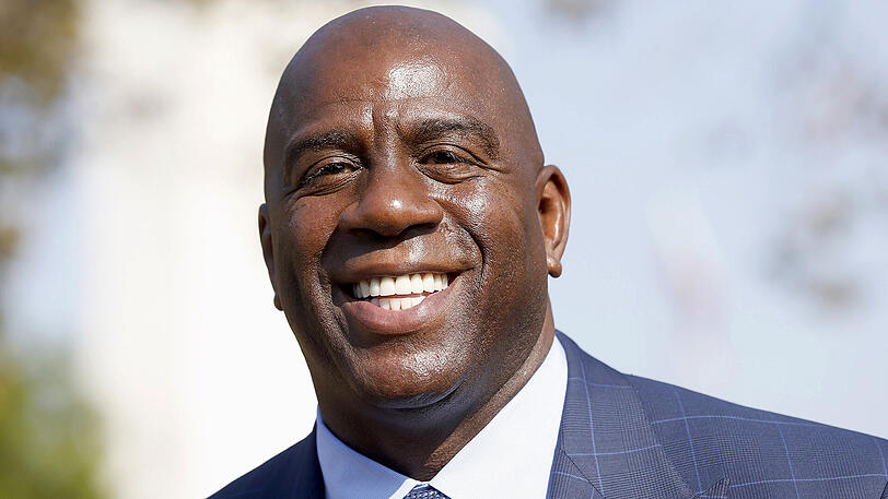 "Ich werde alles dafür tun, eine Kultur des Gewinnens auf und neben dem Court aufzubauen", sagte der einstige NBA-Held Magic Johnson.