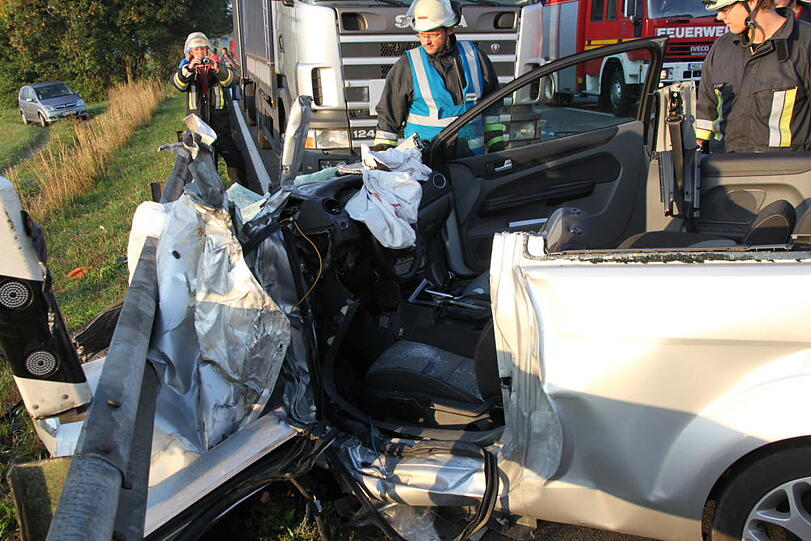 Bilder vom Unfallort.