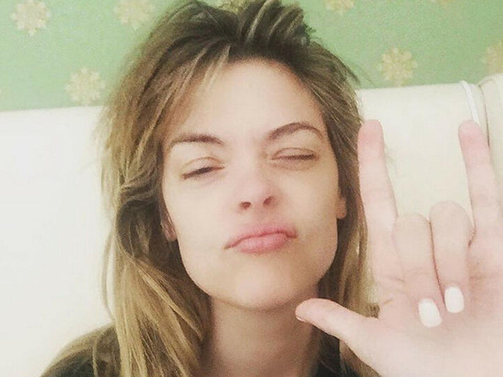 Auch Models wie Jaime King sehen nicht immer aus wie aus dem Ei gepellt