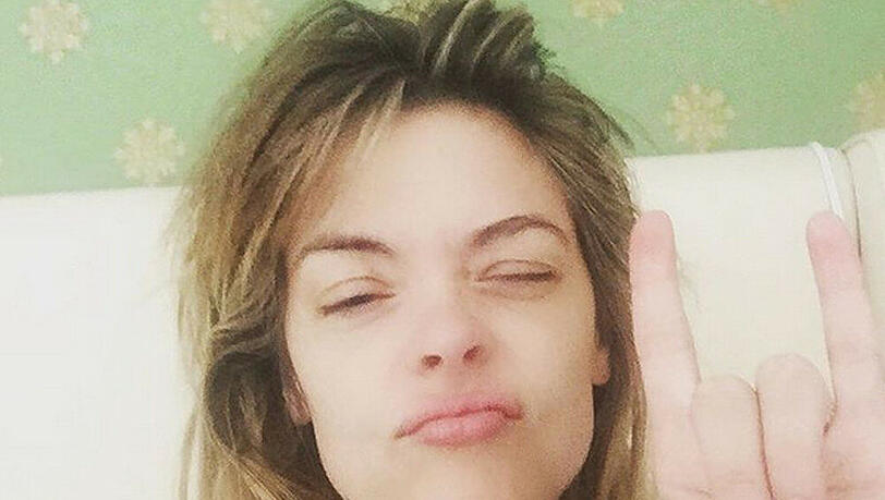Auch Models wie Jaime King sehen nicht immer aus wie aus dem Ei gepellt Auch Models wie Jaime King sehen nicht immer aus wie aus dem Ei gepellt