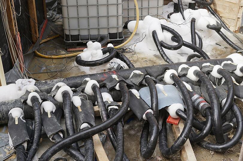 Fürs Eismachen nutzt die MVG minus 40 Grad kaltes Calciumchlorid.