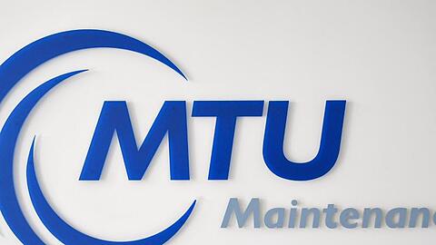 Das Logo der MTU Maintenance Berlin-Brandenburg GmbH.