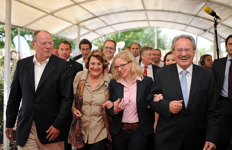 SPD-Kanzlerkandidat Peer Steinbrück in München. Die Bilder.