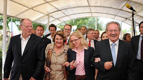 SPD-Kanzlerkandidat Peer Steinbrück in München. Die Bilder.