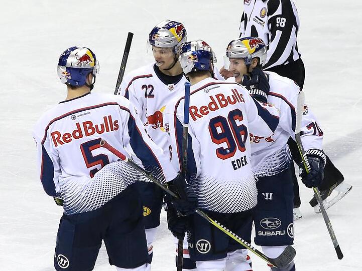 Der EHC Red Bull München steht im Finale der Champions Hockey League.