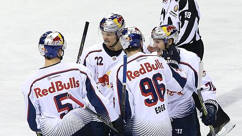 Der EHC Red Bull München steht im Finale der Champions Hockey League.