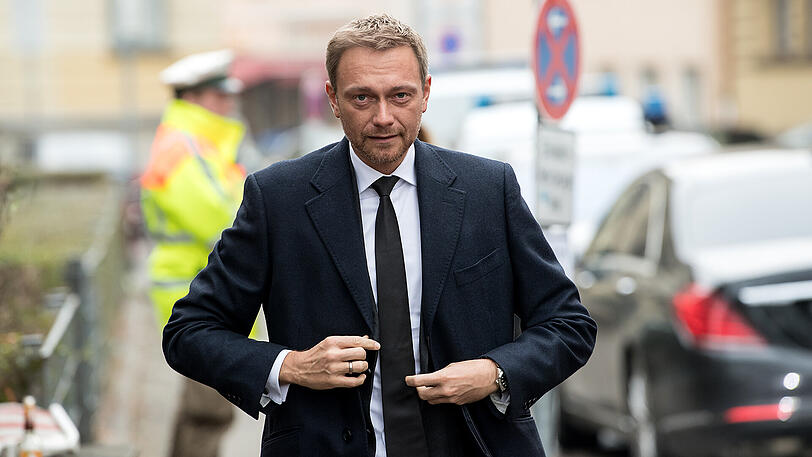 Ebenfalls dabei: Der FDP-Vorsitzende Christian Lindner.