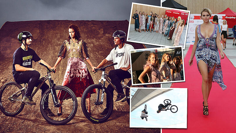 Models und Mountainbiker am Flughafen: Die Bilder vom "Schöne Münchnerin"-Wildcard-Event beim "Bike & Style"-Festival zum Durchklicken.