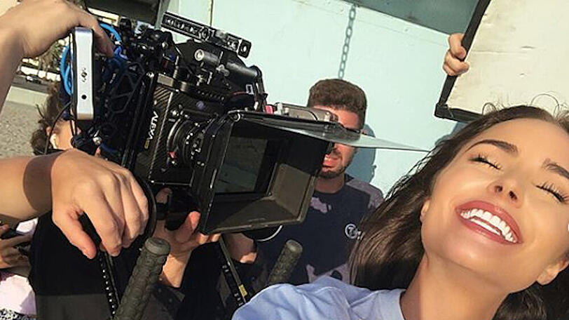 So sieht Freude aus: Olivia Culpo dreht wieder