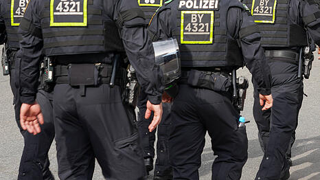 Das Unterstützungskommando (USK) zählt zu den spezialisierten Kräften der bayerischen Polizei. Eine Einheit war auch am Wochenende in Waldtrudering im Einsatz. (Symbolbild)