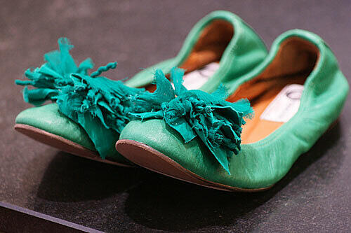 Bequem und immer noch angesagt: Ballerinas.