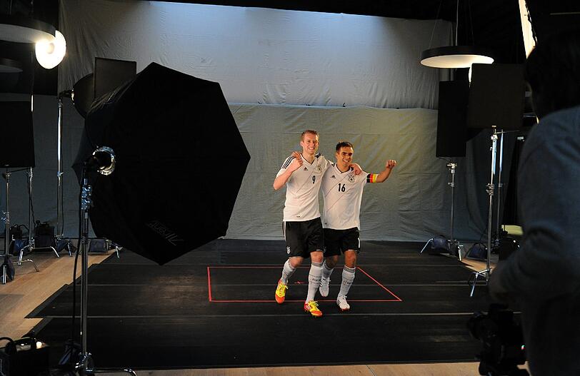 DFB-Marketingtage der Fußball-Nationalmannschaft. Die besten Bilder vom Foto-Shooting