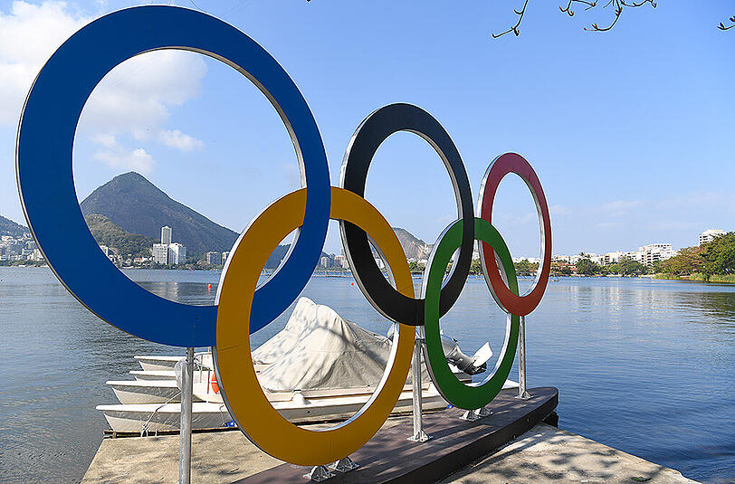 Die Regattastrecke Lagoa Rodrigo de Freitas sorgt im Vorfeld der Olympischen Spiele für viel Diskussionen.