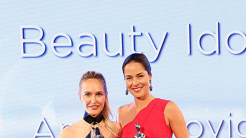 Anna Ivanovic wurde als Beauty Idol ausgezeichnet.