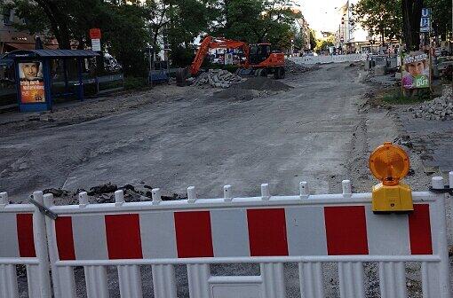 Der Blick von der Ecke Wendl-Dietrich-/Winthirstraße in Richtung Leonrodstraße: Die Durchfahrt am Rotkreuzplatz existiert nicht mehr.