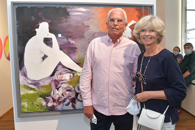 Sie wissen gute (und kostbare) Kunst zu schätzen: Adalbert und Eva-Maria von Preußen.