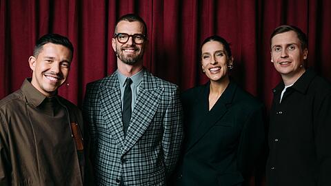 Joko Winterscheidt (2.v.l.) konnte seine "WSMDS"-Konkurrenz hinter sich lassen.