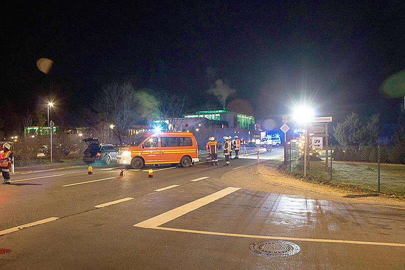Tödlicher Verkehrsunfall auf der B 21 auf der Traunfelder Straße in Bad Reichenhall.