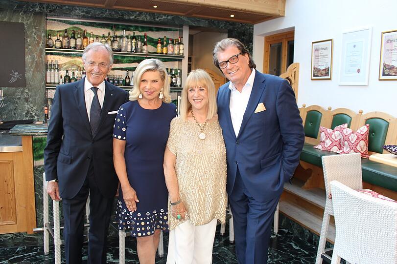 Robert Salzl, Marianne Hartl, Patricia Riekel und Michael Hartl