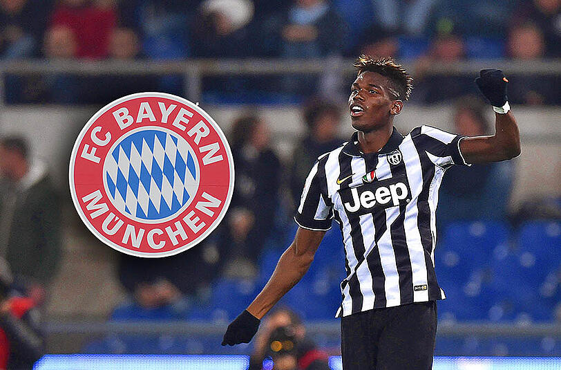 Ein Wechsel von Juve-Mann Paul Pogba zum FC Bayern ist eher unwahrscheinlich.