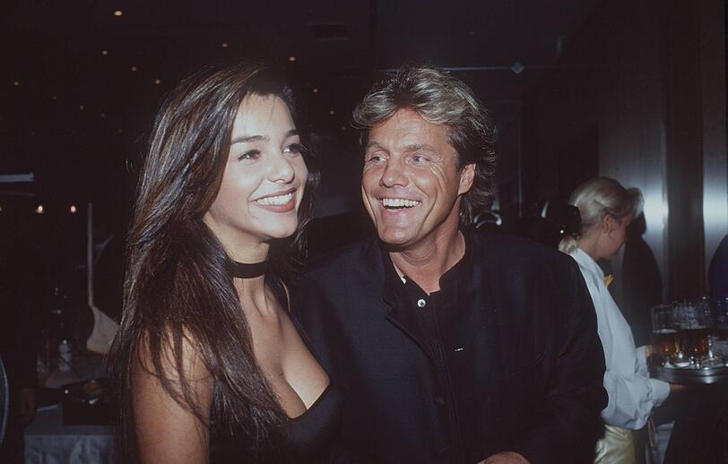 1996 heiratete Verona Feldbusch den Poptitan Dieter Bohlen. Nur vier Wochen später trennten sich die beiden.