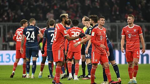 Der FC Bayern und der 1. FC Köln trennten sich 1:1.