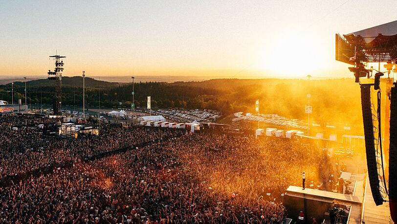 So voll wird es wohl auch dieses Jahr bei Rock am Ring wieder werden.