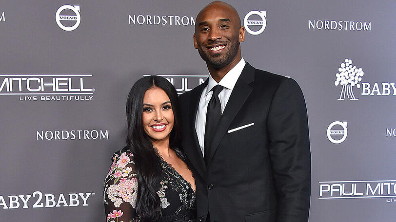 Kobe Bryant und seine Ehefrau Vanessa auf einer Gala im November 2018