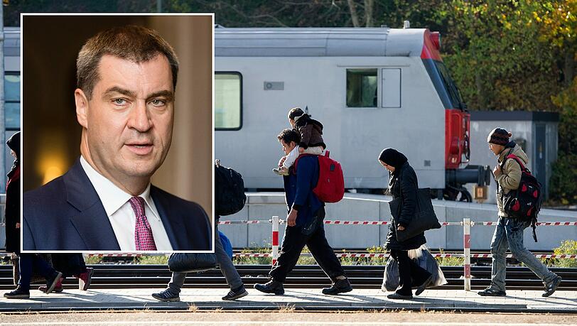 „Das Asylverfahrensgesetz sieht vor, dass bei Wegfall des Fluchtgrunds die Menschen in ihre Heimat zurückkehren“, sagt Markus Söder. „Das Asylverfahrensgesetz sieht vor, dass bei Wegfall des Fluchtgrunds die Menschen in ihre Heimat zurückkehren“, sagt Markus Söder.