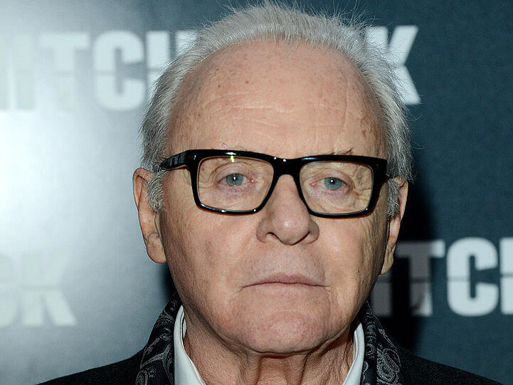Sir Anthony Hopkins auf der Londoner Premiere von "Hitchcock" im Jahr 2012