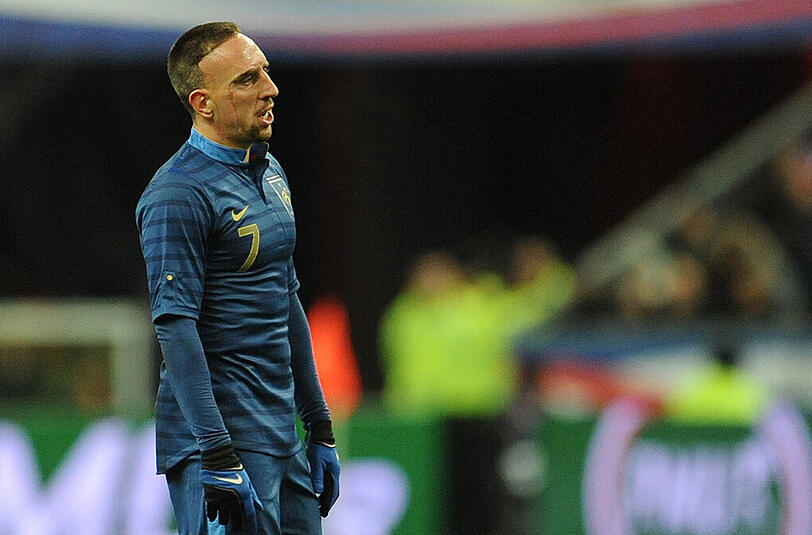 Franck Ribéry wurde mit Frankreich 2006 Vize-Weltmeister.