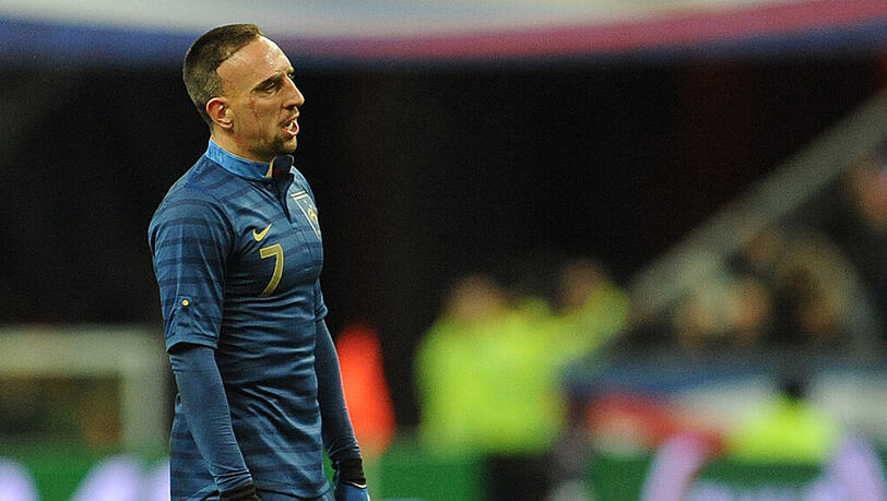 Franck Ribéry wurde mit Frankreich 2006 Vize-Weltmeister. Franck Ribéry wurde mit Frankreich 2006 Vize-Weltmeister.