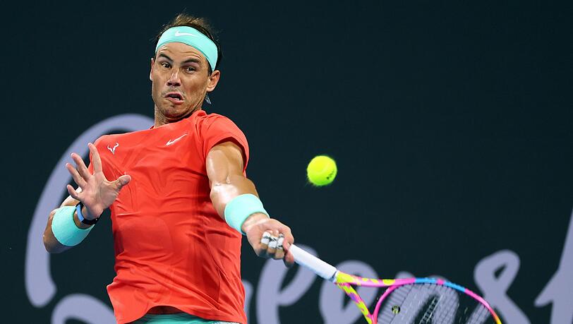 Rafael Nadal verlor sein Viertelfinale in Brisbane gegen Jordan Thompson in drei Sätzen.