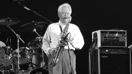 Dick Parry pr&auml;gte als Saxofonist viele St&uuml;cke von Pink Floyd.