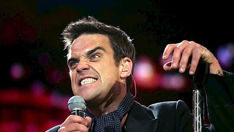 Popstar Robbie Williams Popstar Robbie Williams