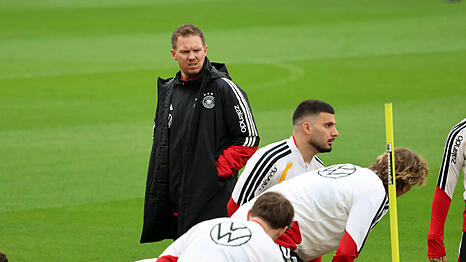 Genervt vom Undav-Thema: Bundestrainer Julian Nagelsmann.