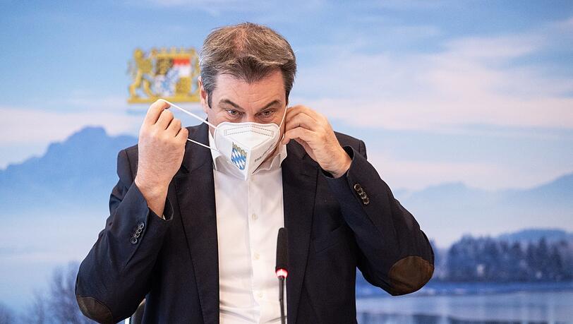 Kündigte auch Lockerungen der Corona-Maßnahmen in Bayern an: Ministerpräsident Markus Söder (CSU). (Archivbild)